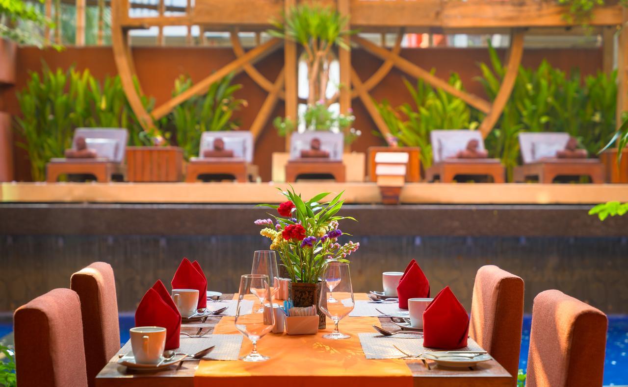 Golden Temple Residence Siem Reap Ngoại thất bức ảnh The restaurant