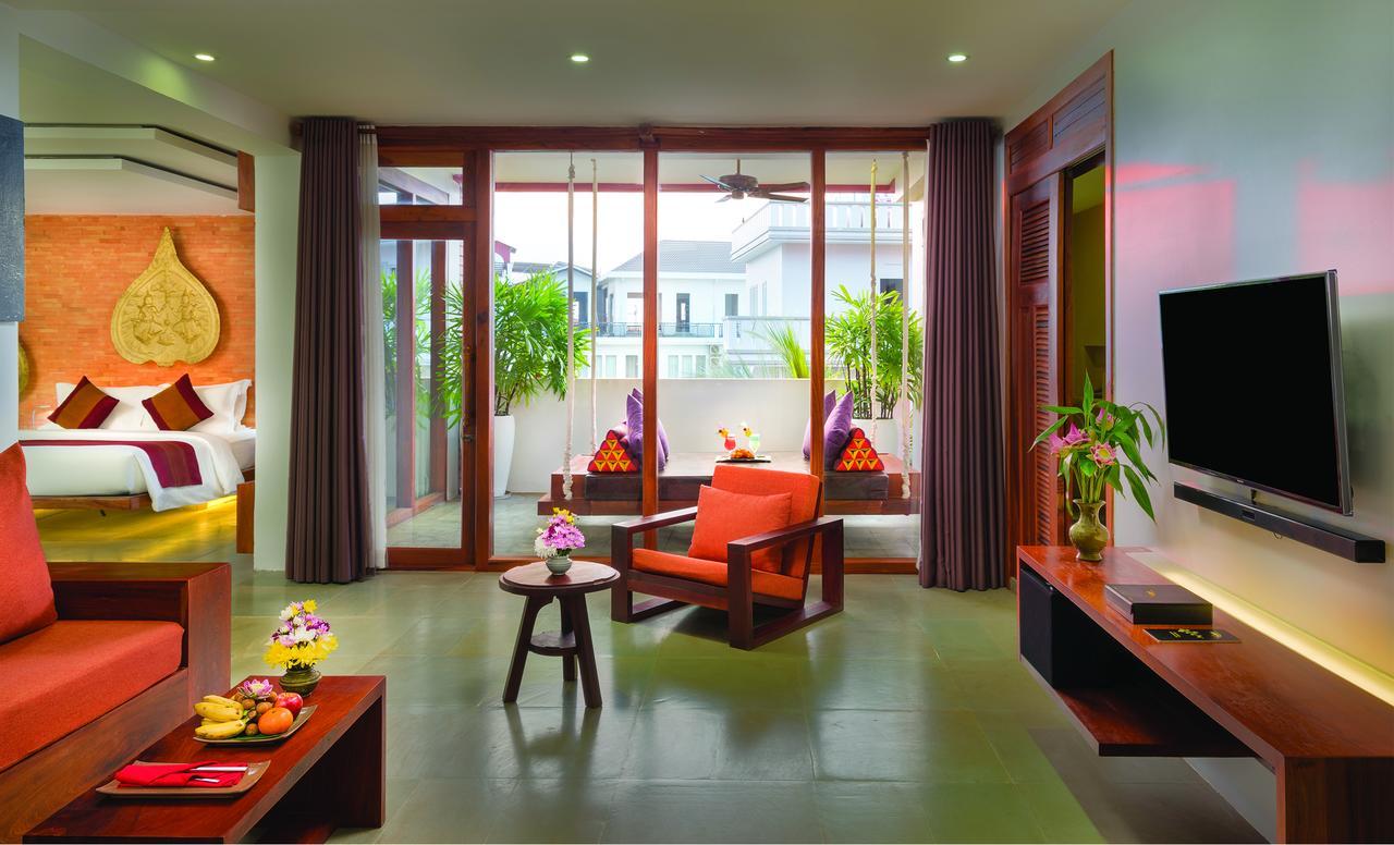 Golden Temple Residence Siem Reap Ngoại thất bức ảnh A suite at the hotel