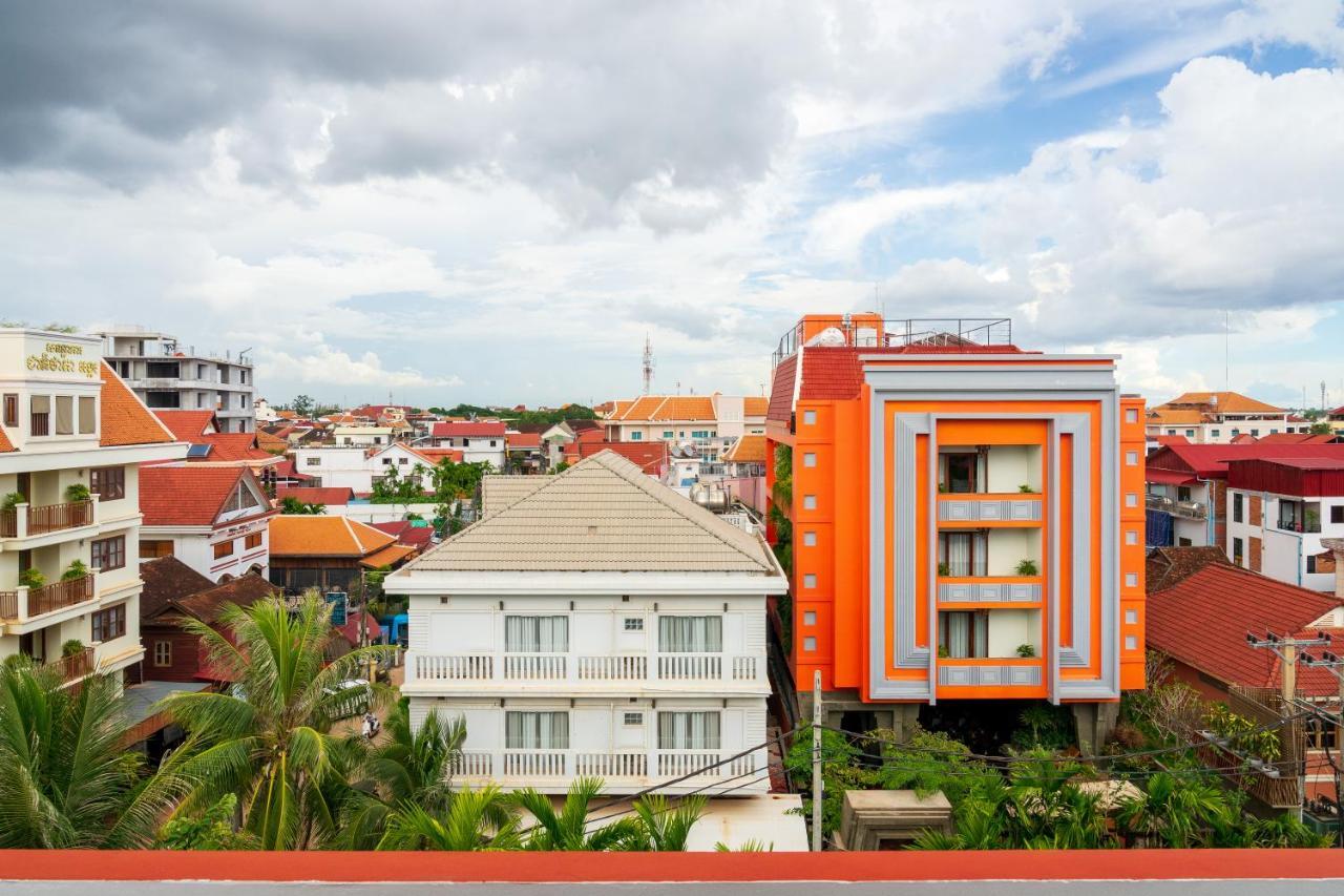 Golden Temple Residence Siem Reap Ngoại thất bức ảnh Phnom Penh skyline